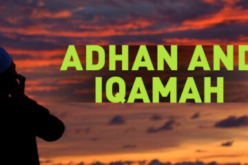 Kvinna som ber utan iqāmah