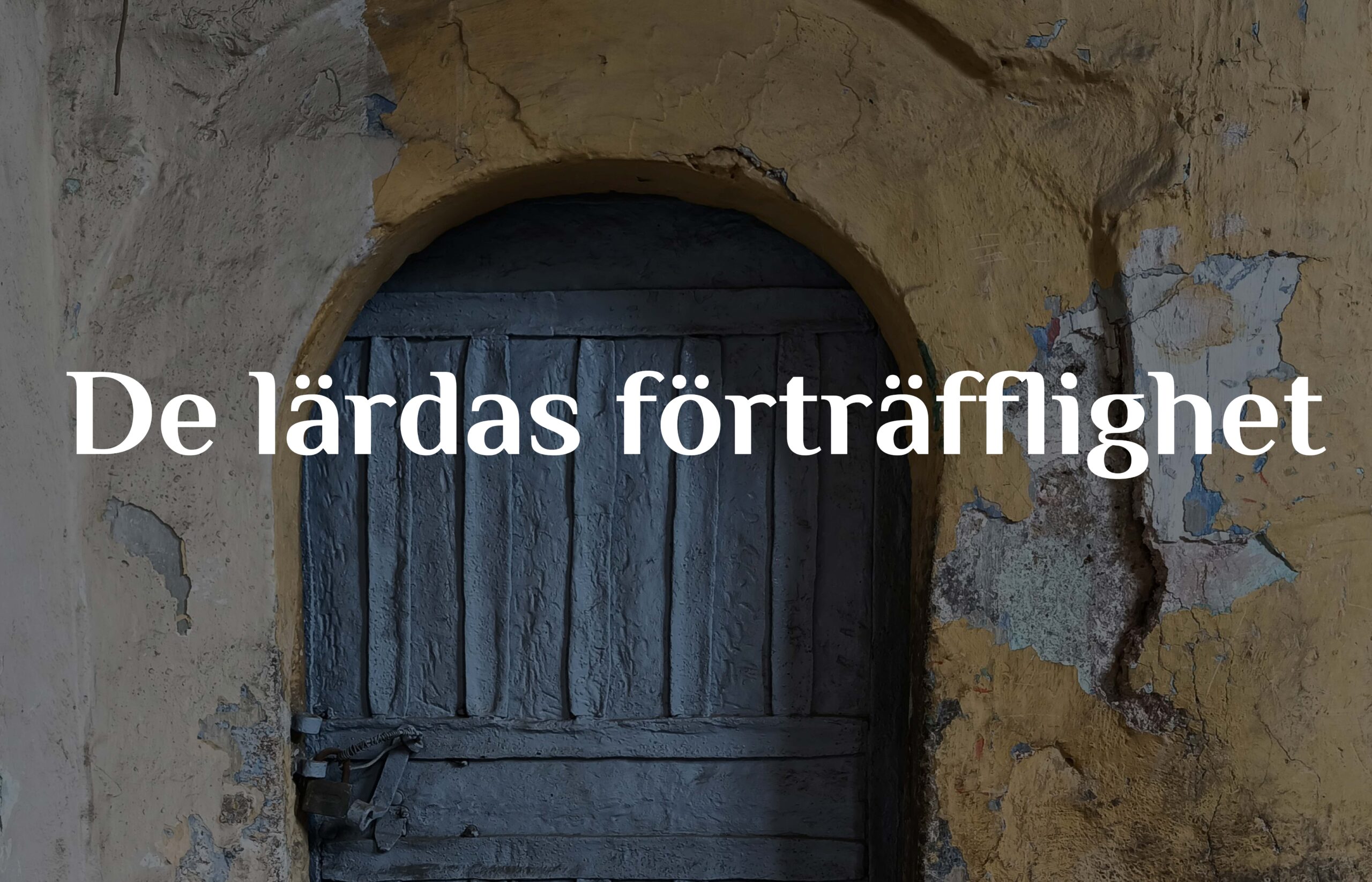 De lärdas förträfflighet