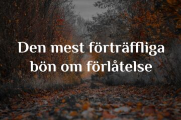 Den mest förträffliga bön om förlåtelse s-Sayyid al-istighfar