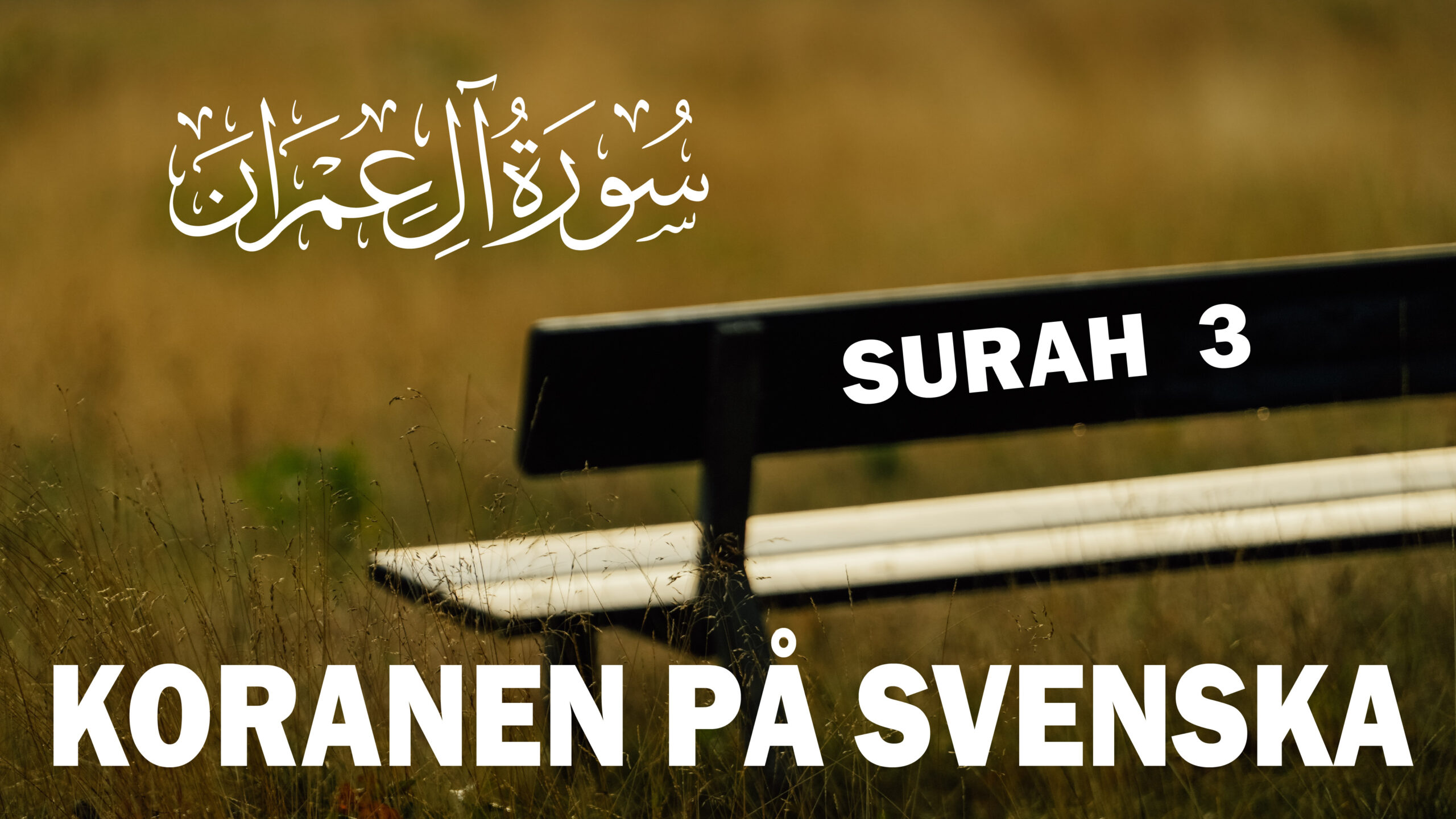 Koranen på svenska | Kapitel 3 | al-‘Imran | Imrans Ätt