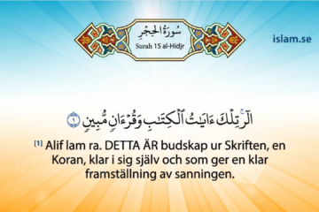 Koranen på Svenska Kapitel 15 | al-Hidjr 