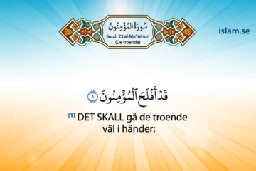 Koranen på svenska | Kapitel 23 | al-Mu’minun | De troende