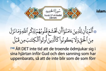 Koranen på svenska | Surah 57 | al-Hadid | Järnet