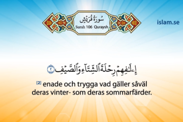 Koranen på svenska | Surah 106 | Quraysh